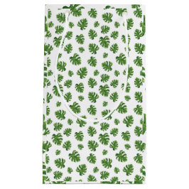 Monstera Leaf Gift Bag スモールペーパーバッグ