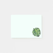 Monstera Leaf Itノート ポストイット (正面)
