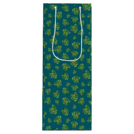 Monstera Leaf Wine Gift Bag ワインギフトバッグ