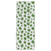 Monstera Leaf Wine Gift Bag ワインギフトバッグ (正面)