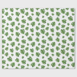 Monstera Leaf Wrapping Paper ラッピングペーパー