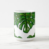 Monstera Leaves コーヒーマグカップ (中央)
