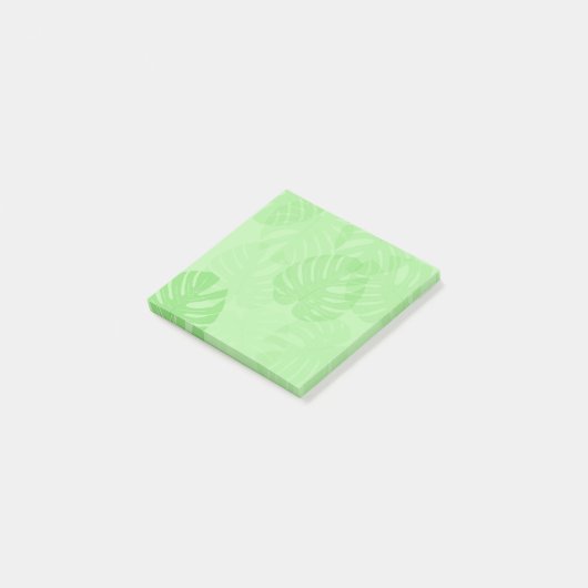 Monstera Leaves Post-it Notes ポストイット (アングル)