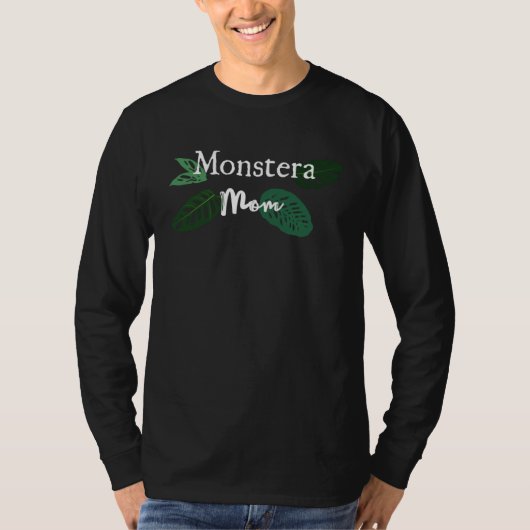 Monstera Mom Plant Tシャツ (正面)