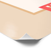 Monstera Pixel Art ポスター (コーナー)