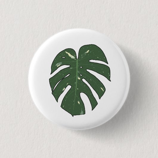 Monstera Thai Constellation 缶バッジ (正面)