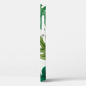 Monstera Water Colorテクスチャ手描きシームレスgr Case-Mate iPhoneケース (裏面 / 左)