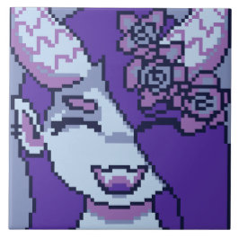 Monstergirl Purple smile タイル
