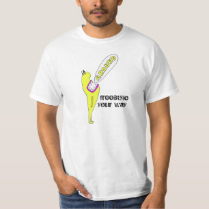 MonsteroundのTシャツのまわり(白か黒黄色) Tシャツ