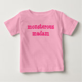 Monsterous夫人 ベビーTシャツ (正面)