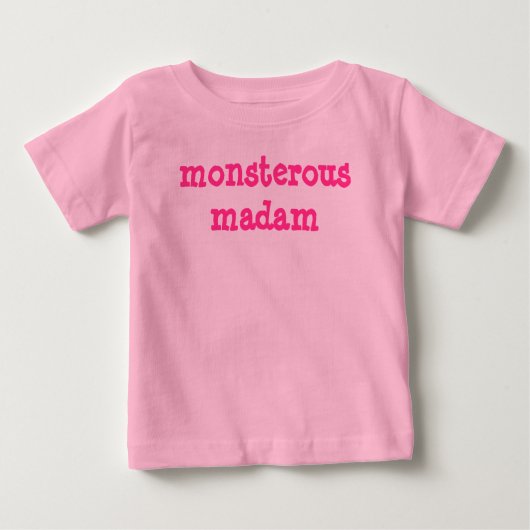 Monsterous夫人 ベビーTシャツ (正面)