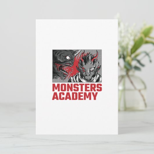 MONSTERS ACADEMY 招待状 (スタンド正面)