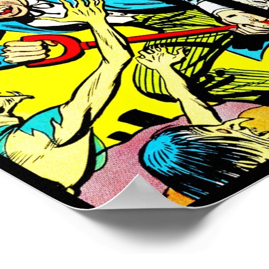 monsters creatures ghouls horror comics art ポスター (角)