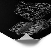 Monsters Do Exist Werlifting Motivational _1  ポスター (角)