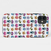 Monsters dots Case-Mate iPhoneケース (裏面(横))