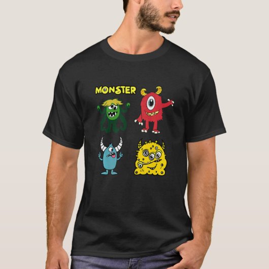 Monsters for Little Monsters Tシャツ (正面)