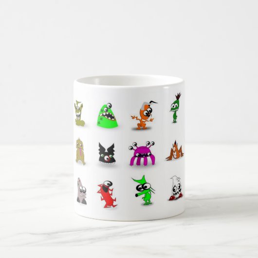 Monsters Full set コーヒーマグカップ (中央)