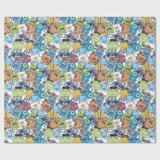 Monsters in the Box TR ラッピングペーパー (フラット)