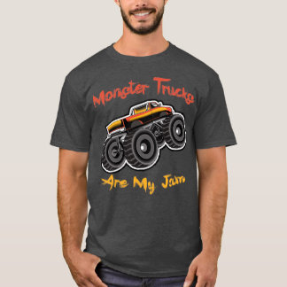 Monsters Trucks Are My Jam Tシャツ