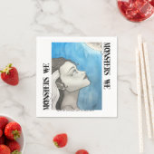 Monsters We Cocktail Napkins - Halloween -Paper スタンダードカクテルナプキン (インサイチュ)