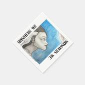 Monsters We Cocktail Napkins - Halloween -Paper スタンダードカクテルナプキン (角)