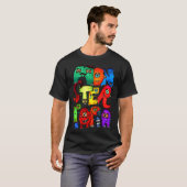MonsterTopiaのロゴのワイシャツ Tシャツ (正面フル)
