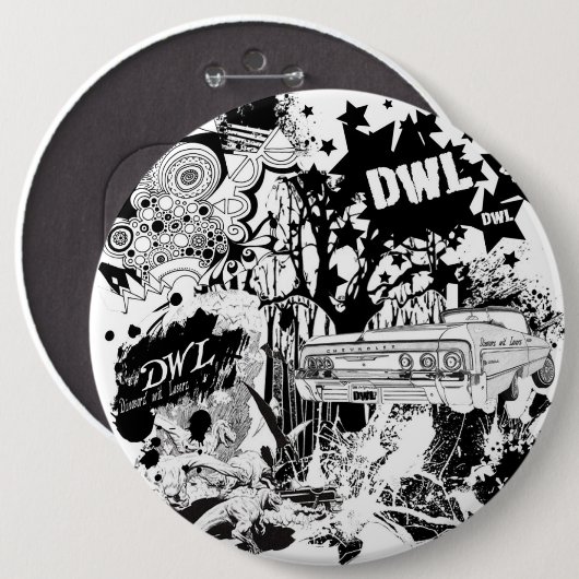 MONSTOR DWLボタン 缶バッジ (正面&裏面)