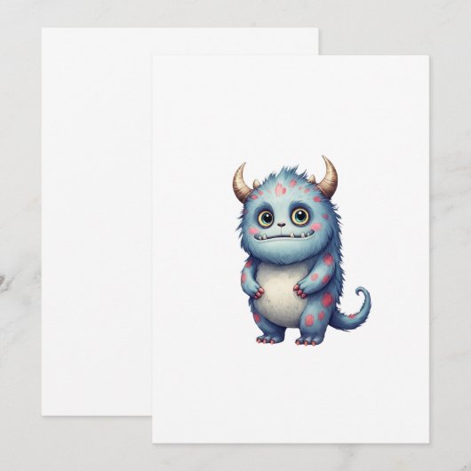 monstre 招待状 (正面/裏面)