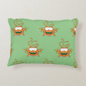 Monstre de dessins animés mignons アクセントクッション (裏面)