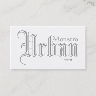 Monstro Urban.comの名刺 名刺