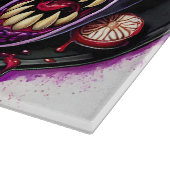 Monstrous Halloween Kitchen Art カッティングボード (角)