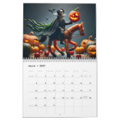 Monstrous Munchies：恐ろしい食べ物の1年 カレンダー (3月 2027)