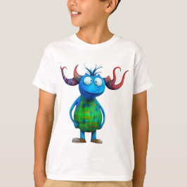 Monstruo azul tシャツ