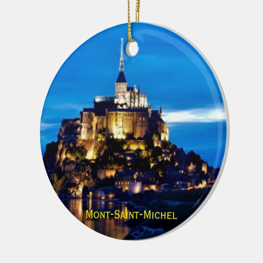 Mont聖者マイケルのクリスマスのオーナメント セラミックオーナメント (左)