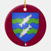 Mont聖者マイケルのクリスマスのオーナメント セラミックオーナメント (裏面)