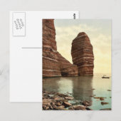 Mont and Preacher's Pulpit, Helgoland, Germany mag ポストカード (正面/裏面)