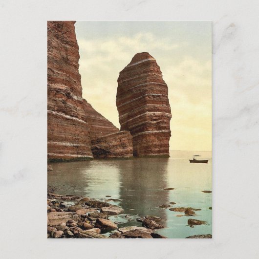 Mont and Preacher's Pulpit, Helgoland, Germany mag ポストカード (正面)
