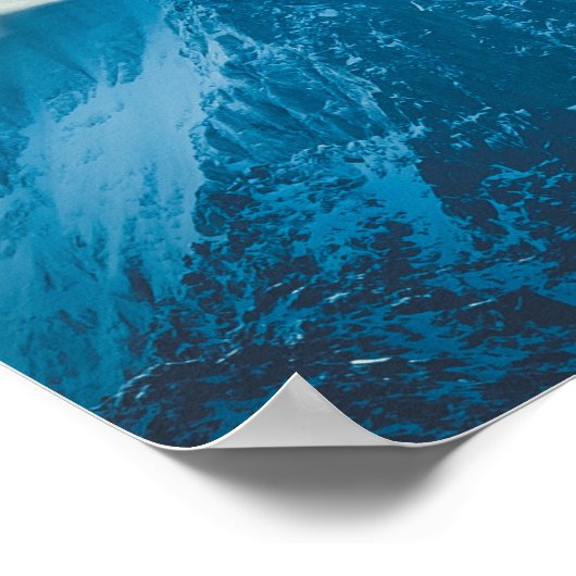 Mont Blanc Chamonix ポスター (角)