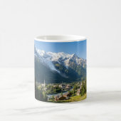 Mont Blanc French Alps Chamonix Mountain Peak コーヒーマグカップ (中央)