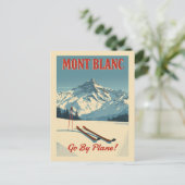 Mont Blanc Winter Escape ポストカード (スタンド正面)