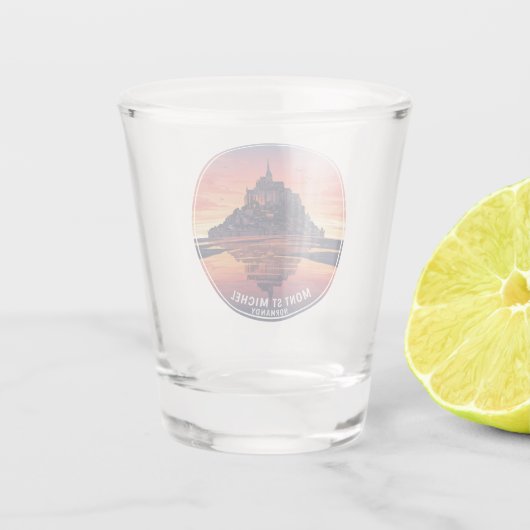 Mont Saint-Michel ショットグラス (裏面)