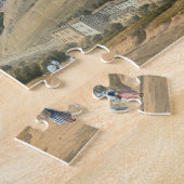 Mont Sainteキャサリンからのルーアン(w/c紙で) ジグソーパズル (側面)