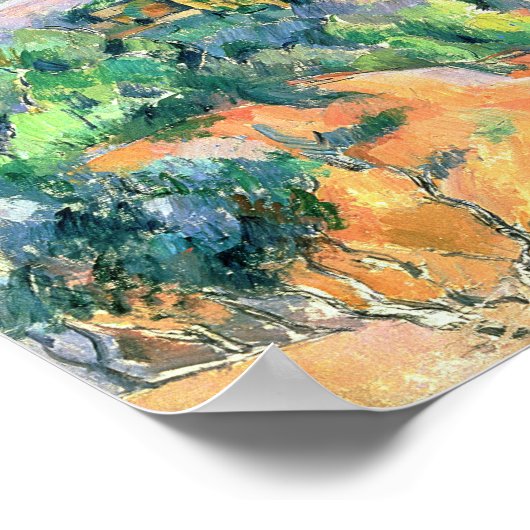 Mont Sainte-Victoire, 1900 ポスター (角)