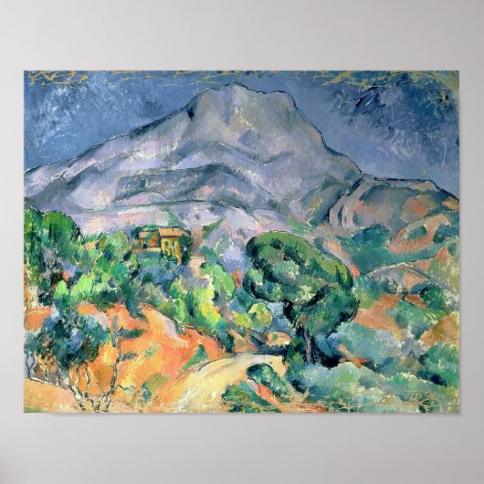 Mont Sainte-Victoire, 1900 ポスター (正面)