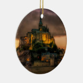 Mont Stマイケルの島教会ノルマンディー セラミックオーナメント (右)