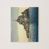 Mont StマイケルII、ノルマンディー、フランス ジグソーパズル (縦)