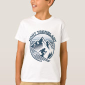Mont Tremblant Canda Ski Resort Winter Skiing Queb Tシャツ (正面)