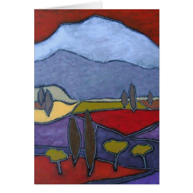 Mont Ventoux Iの芸術カード (正面)