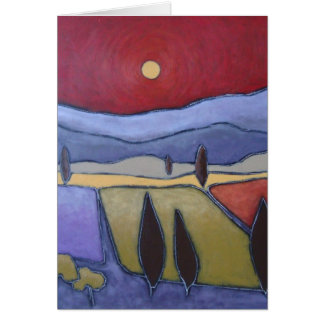 Mont Ventoux IIの芸術カード