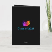 montage inkスケッチ-中心にスポーツカーを搭載。  カード (裏面)